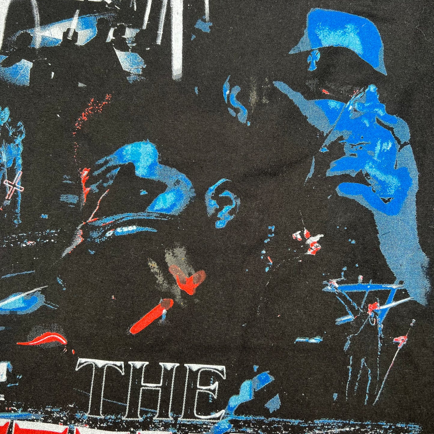 Sergio Calaobasas The Weeknd Rap Style Black Tee Size XXL USED x14352