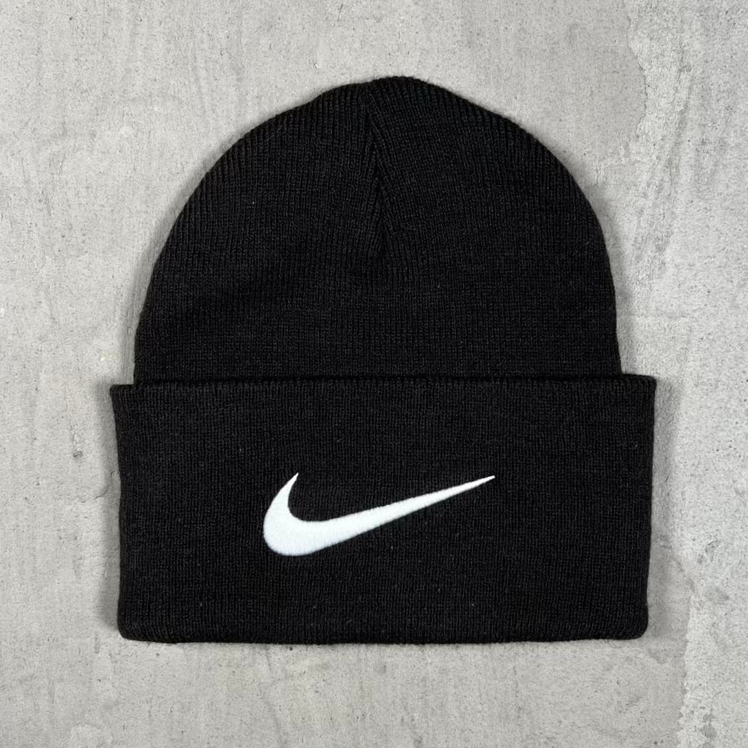 Stussy Nike Black Beanie USED x18444