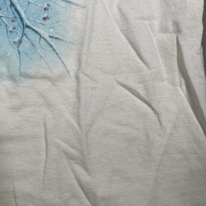 2000 Snow Birds Wildlife Land Trust White Tee Size Large USED v17122