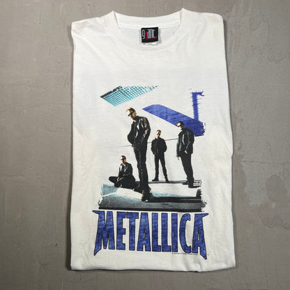 1998 Metallica Reload White Tee Size Large USED v15973
