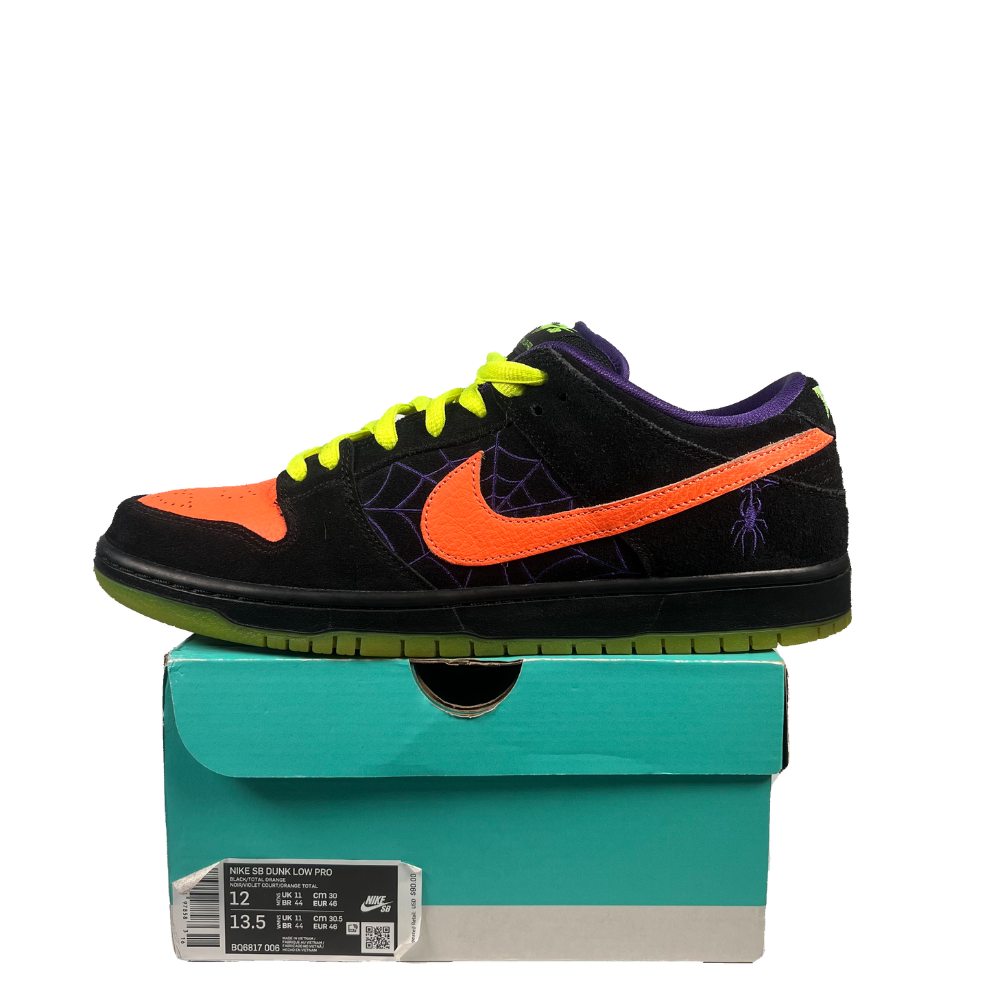 Nike SB Night of Mischief Halloween (2019) Size 12 USED s19900