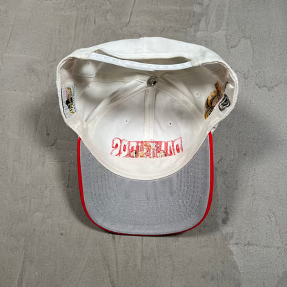 1990s Florida Panthers White/Red Snapback USED v20323