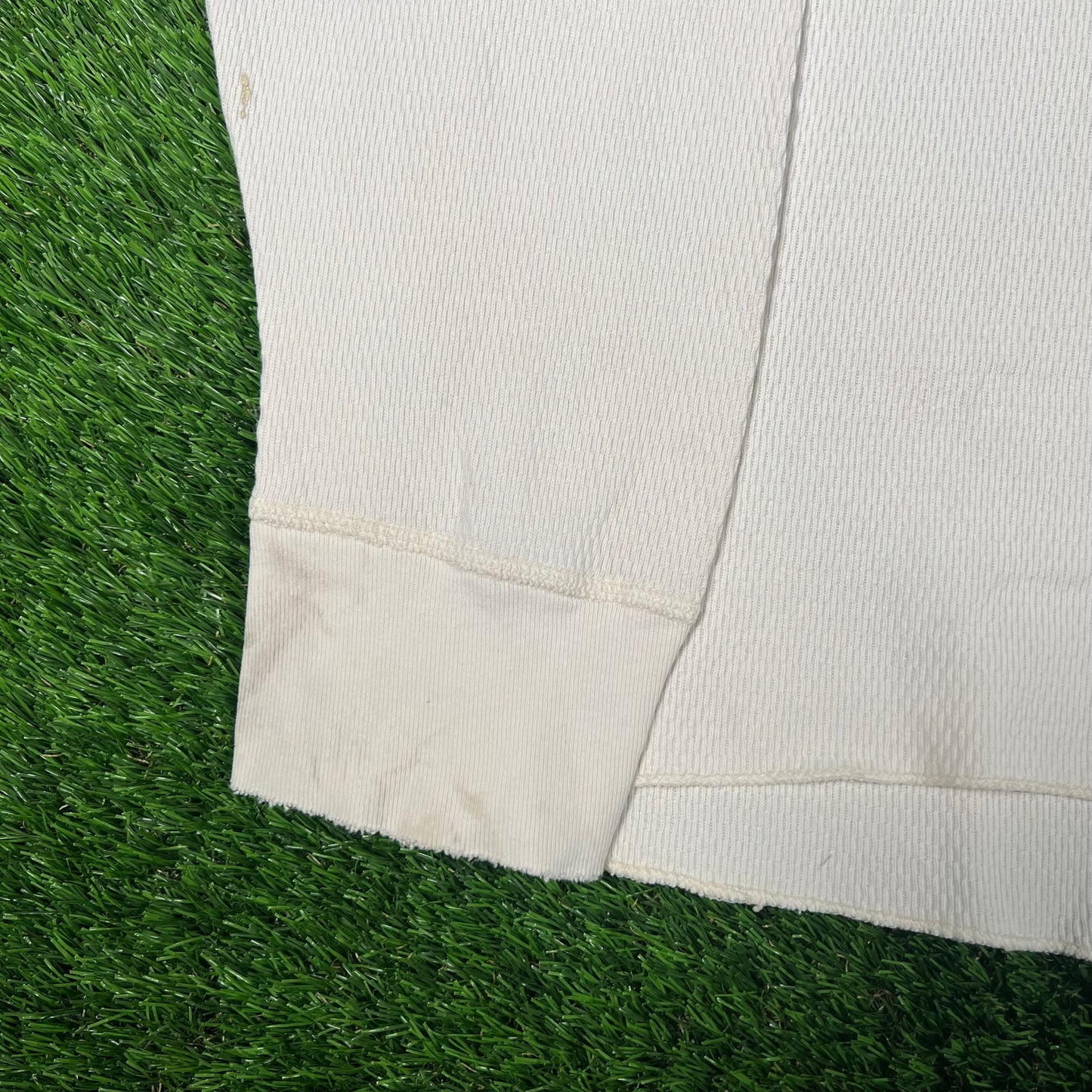 1990s Carhartt White Thermal Size XXL USED v17581