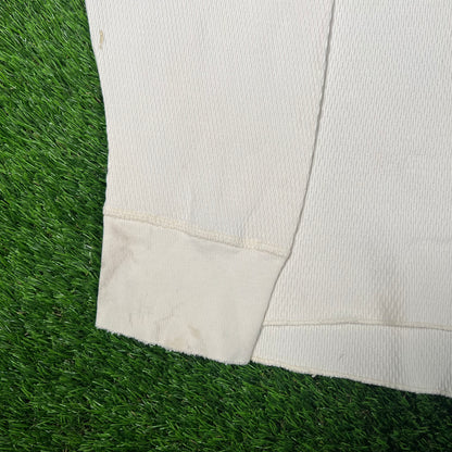 1990s Carhartt White Thermal Size XXL USED v17581