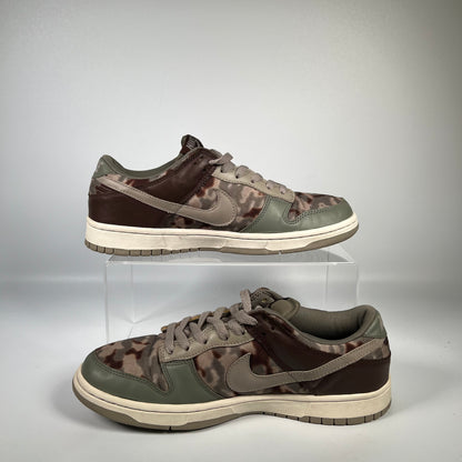 Nike Dunk Low Camo (2003) 307-696351 Size 9.5 USED s1845