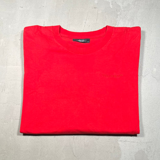 Y2K Wu Wear Red Longsleeve Size XL USED v19154