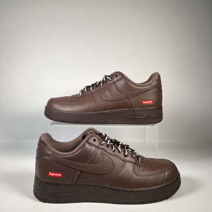 Nike Air Force One Low Supreme Baroque Brown (2023) Size 10 USED s19672