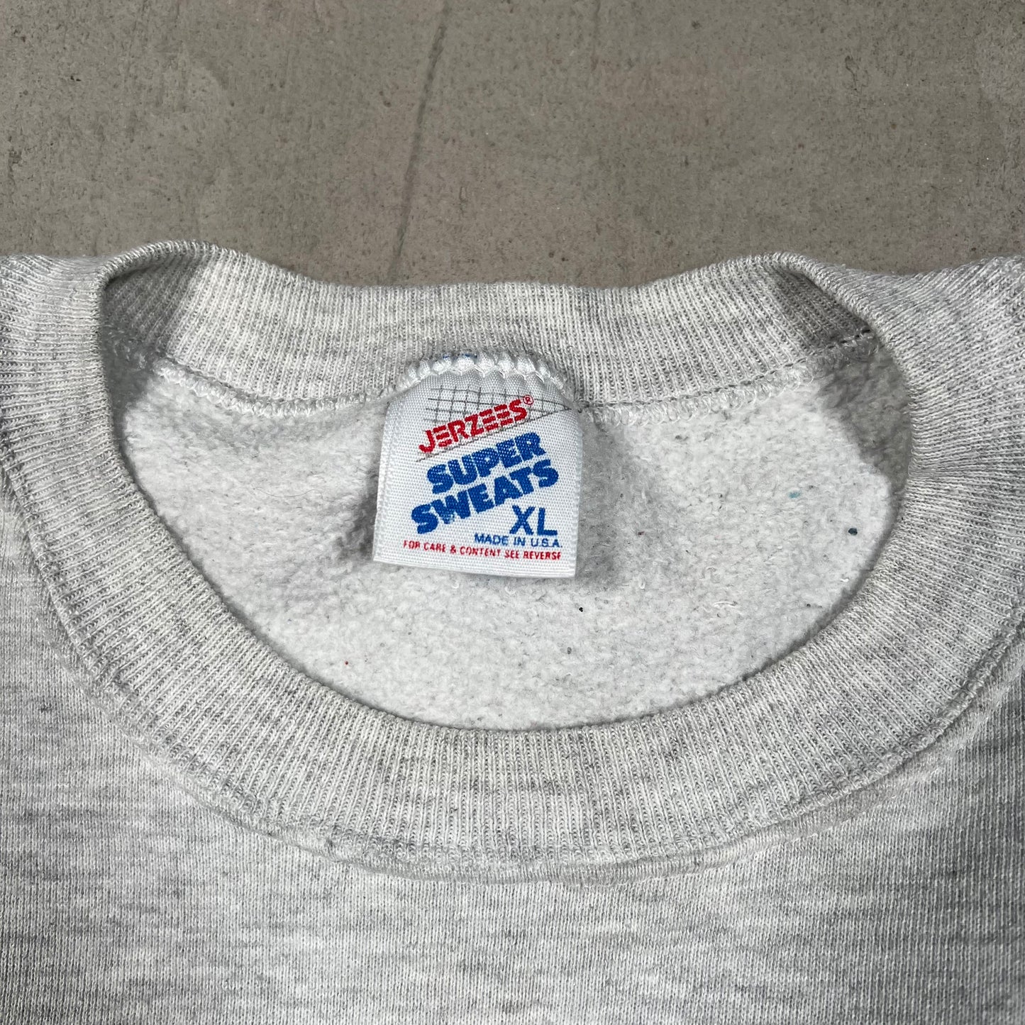 1990s Alcatraz Penitentiary Grey Crewneck Size XL USED v19344