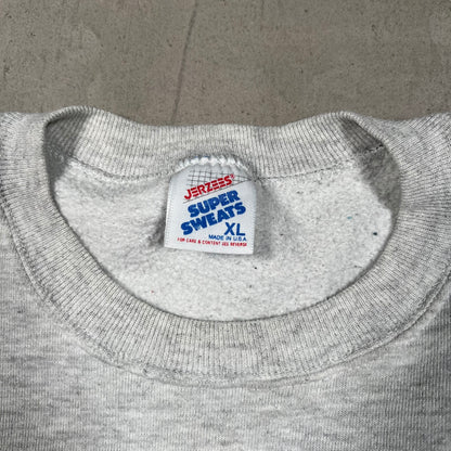 1990s Alcatraz Penitentiary Grey Crewneck Size XL USED v19344