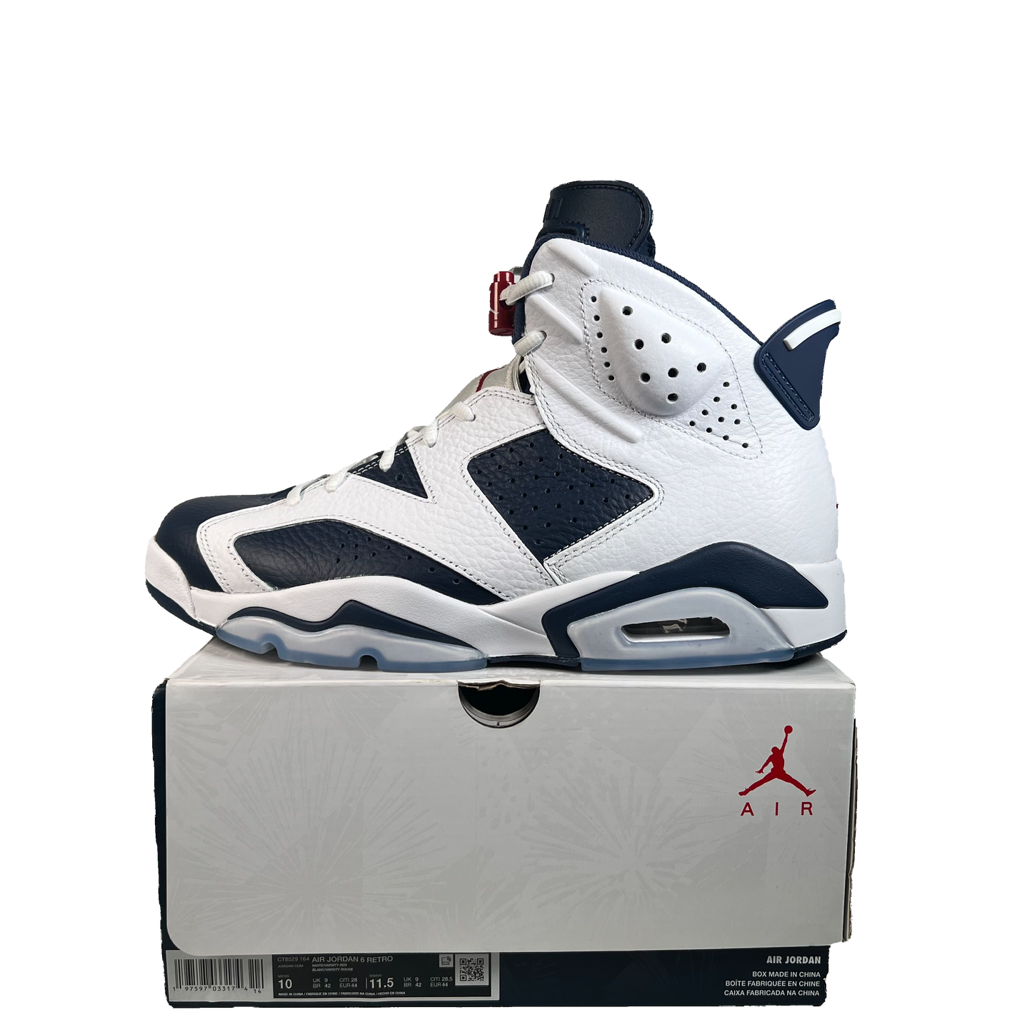 Jordan 6 Olympic (2024) Size 10 USED s22437