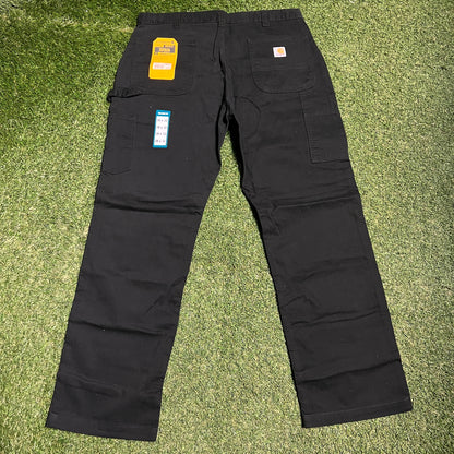 Carhartt Black Utility Pants Size 38 NEW v16358