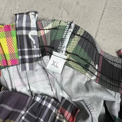 Greedy Unit What The ? Plaid Boxers Size XL NEW x18636