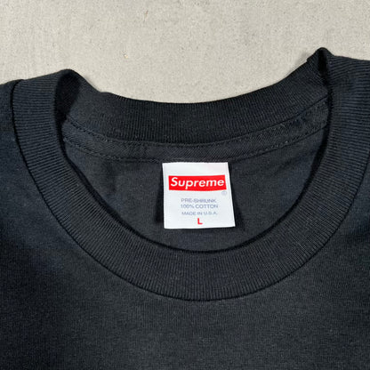 Supreme Dont Fuck Around (2022) Black Tee Size Large USED x18551