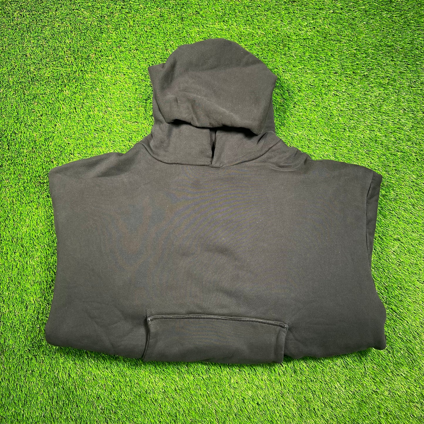 Kanye West 2020 Vision Double Layered Black Hoodie Size XL USED x16712