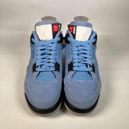 Jordan 4 University Blue (2021) Size 9 USED s22372
