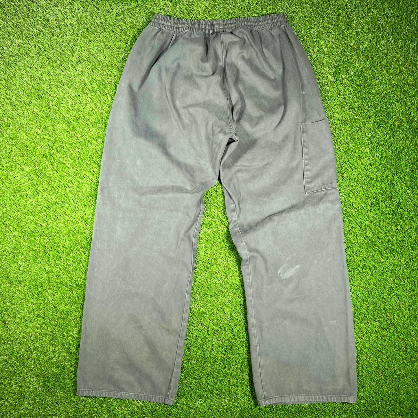 Yeezy Gap Dark Grey Pants Size Medium USED x15163