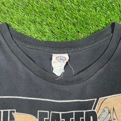 Y2K Soul Eaters Black Anime Tee Size XXL USED v17055