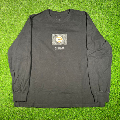 Cactus Jack Nike Black "Service Center" Longsleeve Size XXL USED x15425