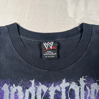 2009 WWE Undertaker Black Grave Tee Size Small USED v19046