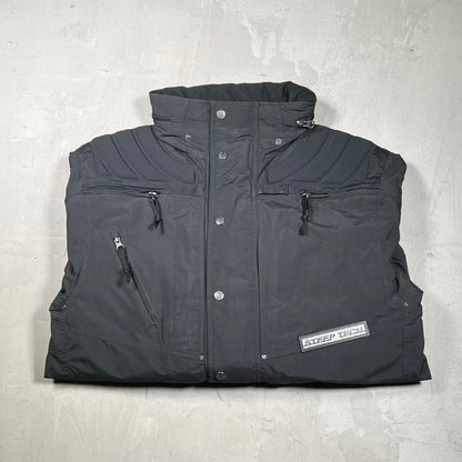 Supreme North Face Steep Tech Apogee Black Jacket (2022) Size Medium USED x18657