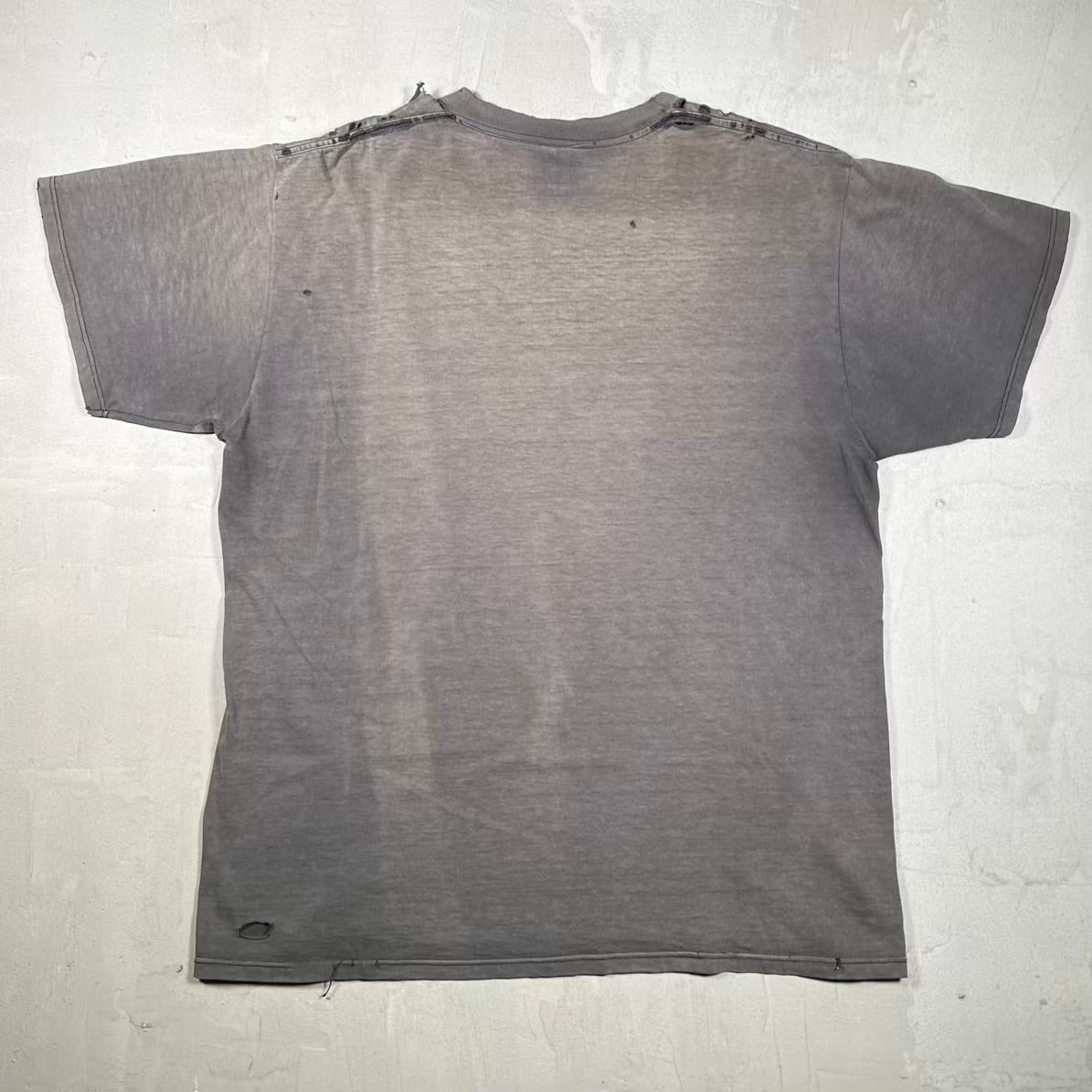 1990s Alabama "Roll Tide" Thrashed Black Tee Size Large USED v20307
