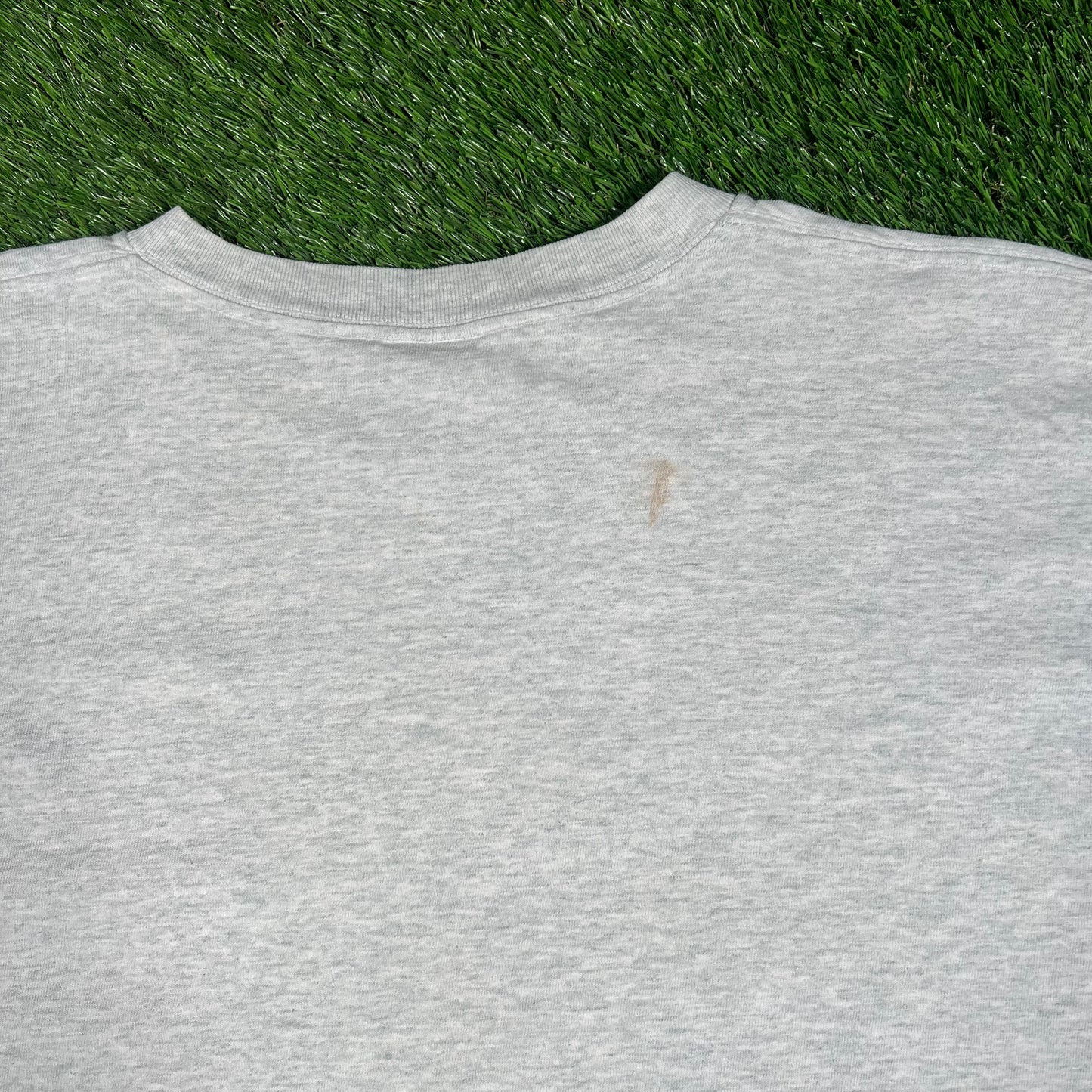 Y2K Corvette Logo Grey Tee Size XXL USED v17639