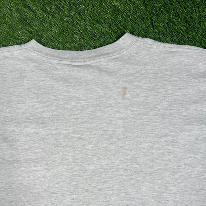 Y2K Corvette Logo Grey Tee Size XXL USED v17639