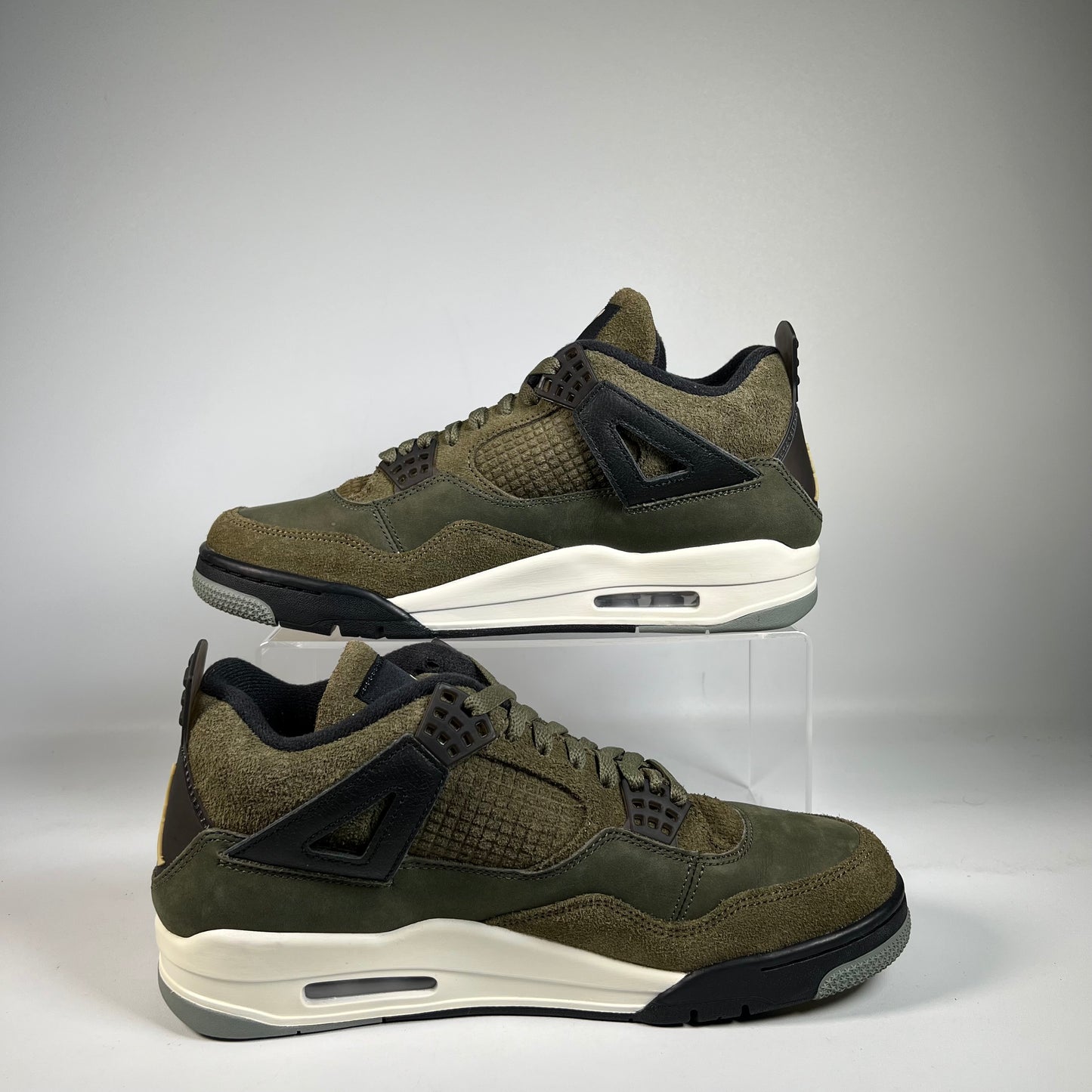 Jordan 4 Craft Medium Olive (2023) Size 10 USED s22121