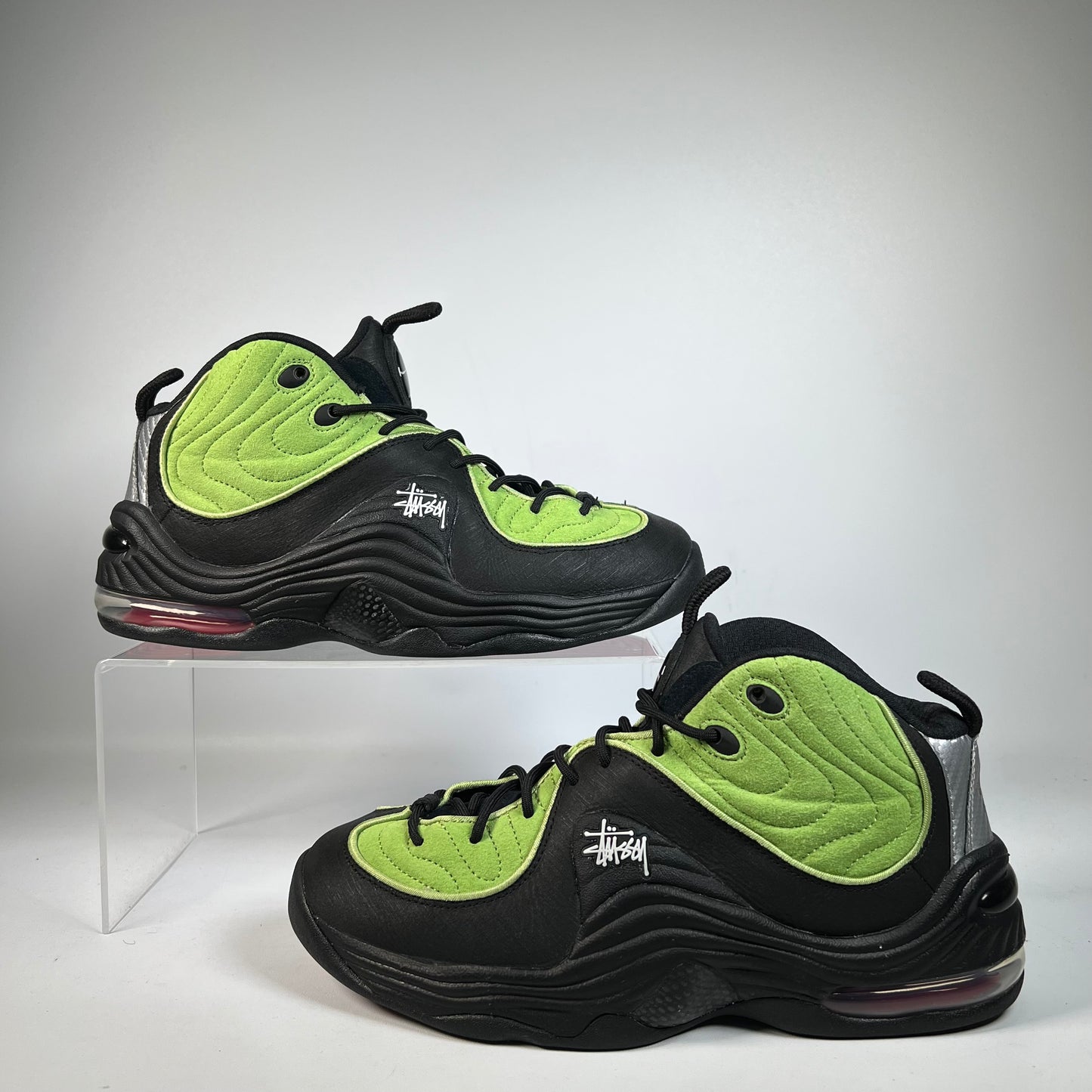 Nike Air Penny 2 Stussy Vivid Green Black (2022) Size 8.5 USED s21587