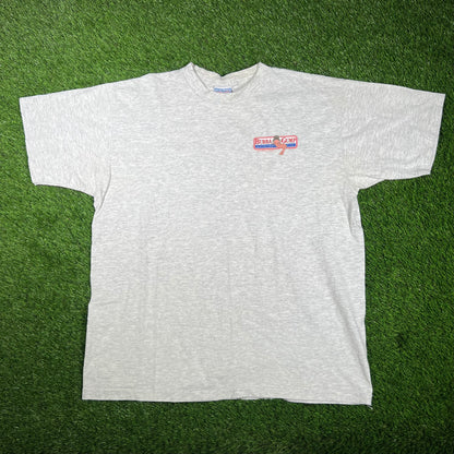 1994 Forrest Gump Bubba Gump Grey Tee Size XL USED v17333