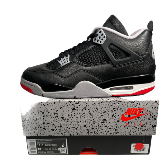 Jordan 4 Bred Reimagined (2024) Size 11.5 USED s17645