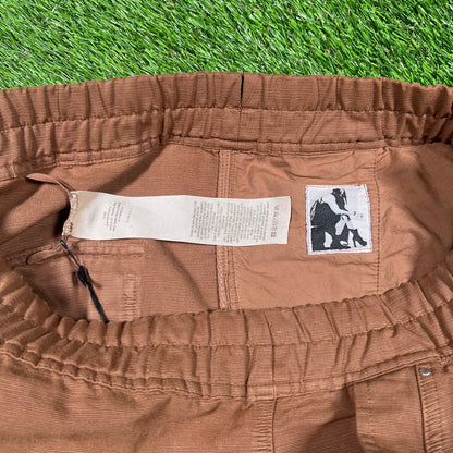 Rick Owens DRKSHDW EDFU Double Cargo Jumbo Belas Brown (2023) Size Large x14738