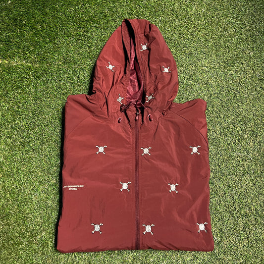 Supreme x Undercover Burgundy Track Jacket (2023) Size XL USED x14249