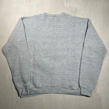 1990s Rider Rlo College Grey Crewneck Size Medium USED v18901