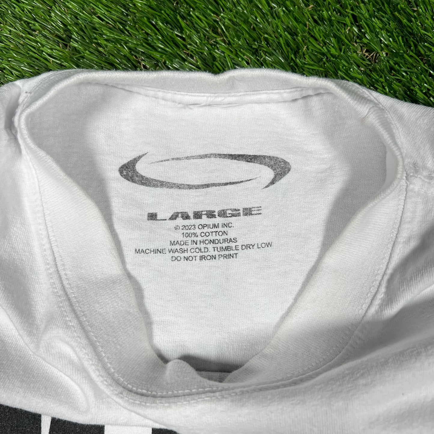 Playboi Carti 2025 "I AM MUSIC" White Tee Size Large USED x14786