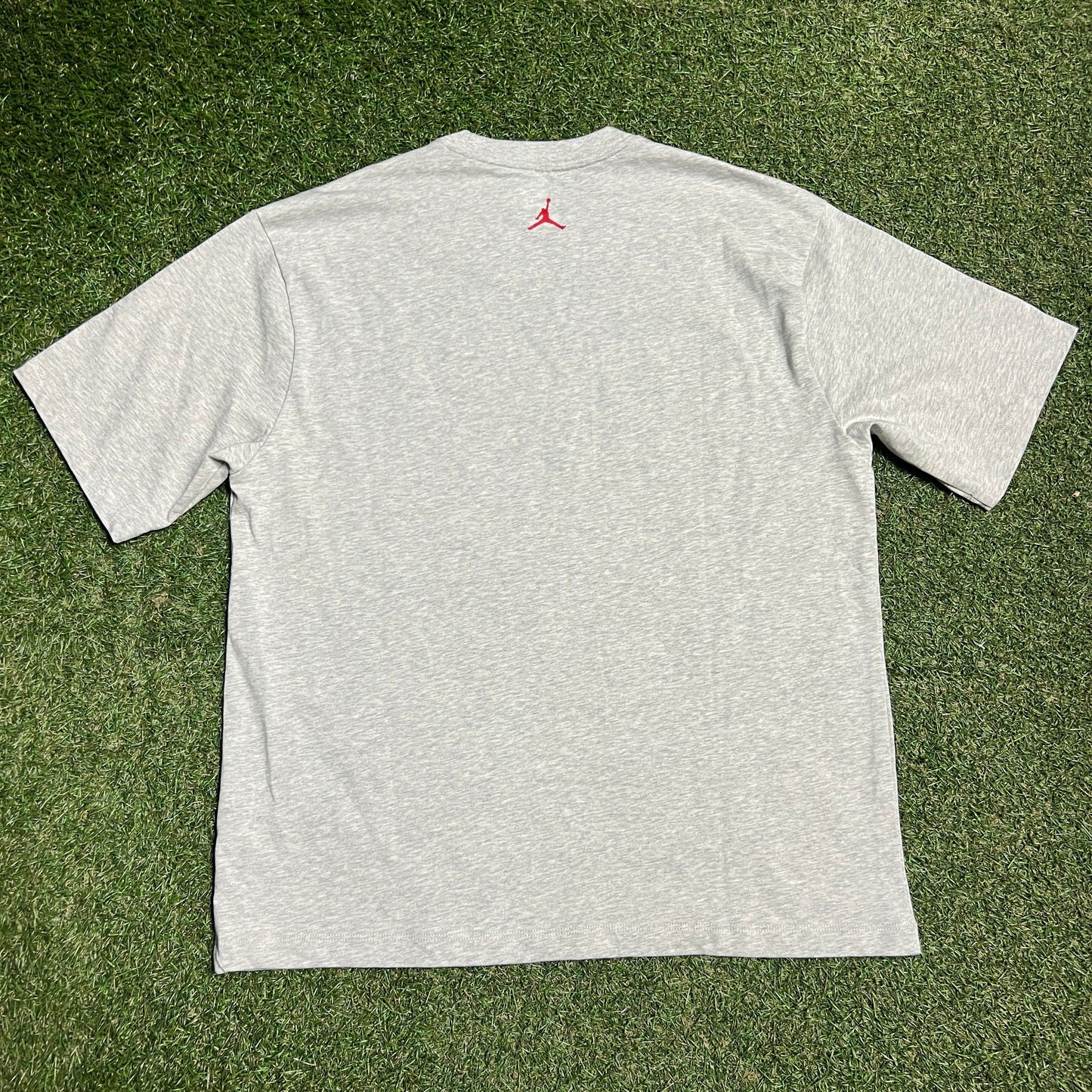 Nike Jordan Modern Rap Style Champ Grey Tee Size Small NEW v16271