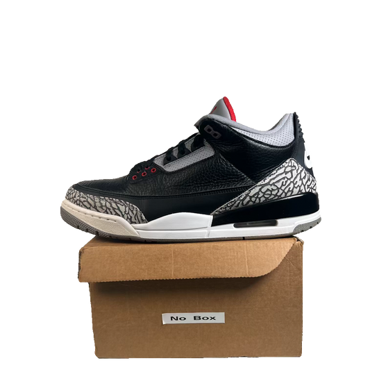 Jordan 3 Black Cement (2018) Size 11 USED s23331