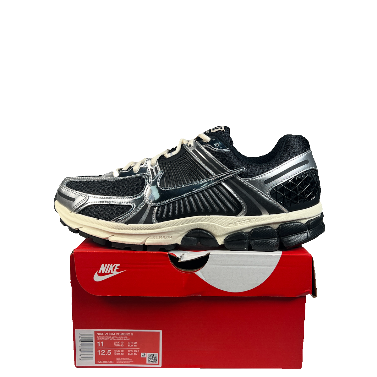 Nike Zoom Vomero 5 Black Chrome (2024) Size 11 USED s22951