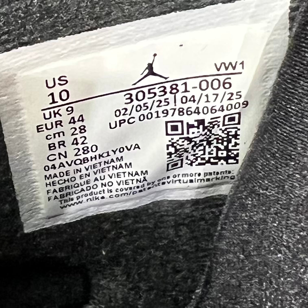 Jordan 8 Aqua (2025) Size 10 USED s23539