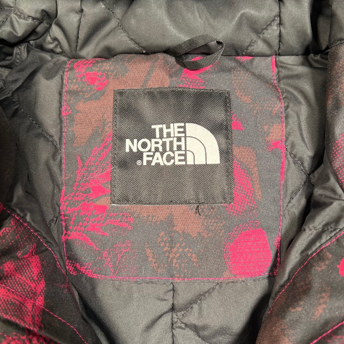 The North Face Dryvent Womens Superlu Insulated Floral Pink Jacket Size Medium USED v18501