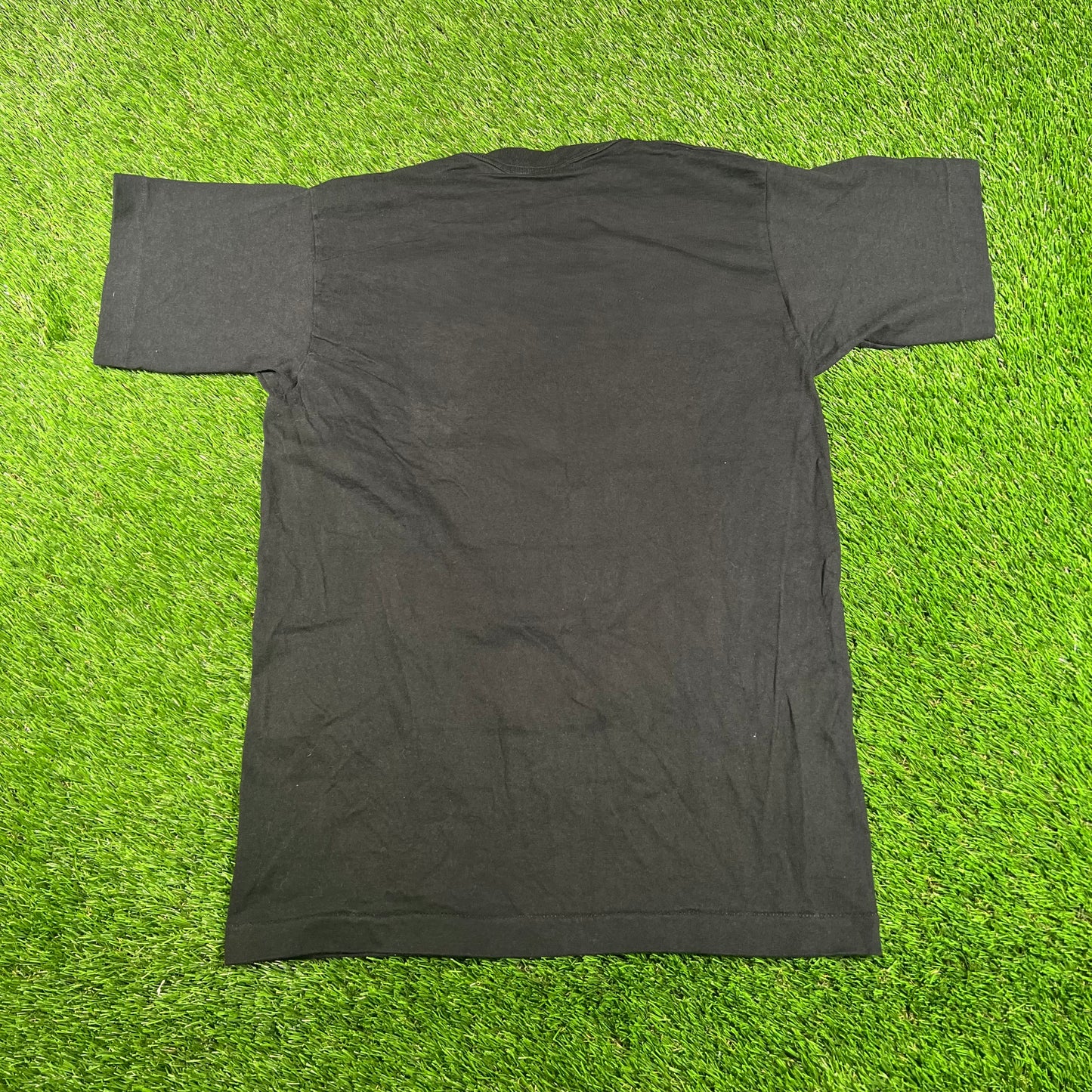 1990s Taz Who Wants to Battle Black Tee Size Kids XL USED v17748