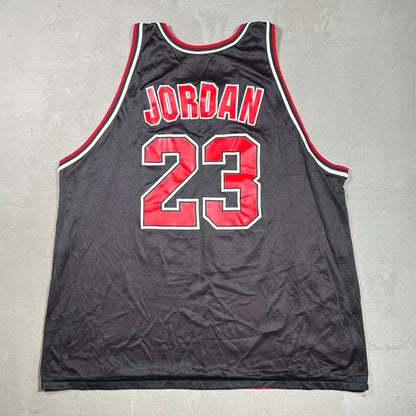 1990s Chicago Bulls Jordan 23 Reversible Champion Jersey Size 48 (XL) USED v20252