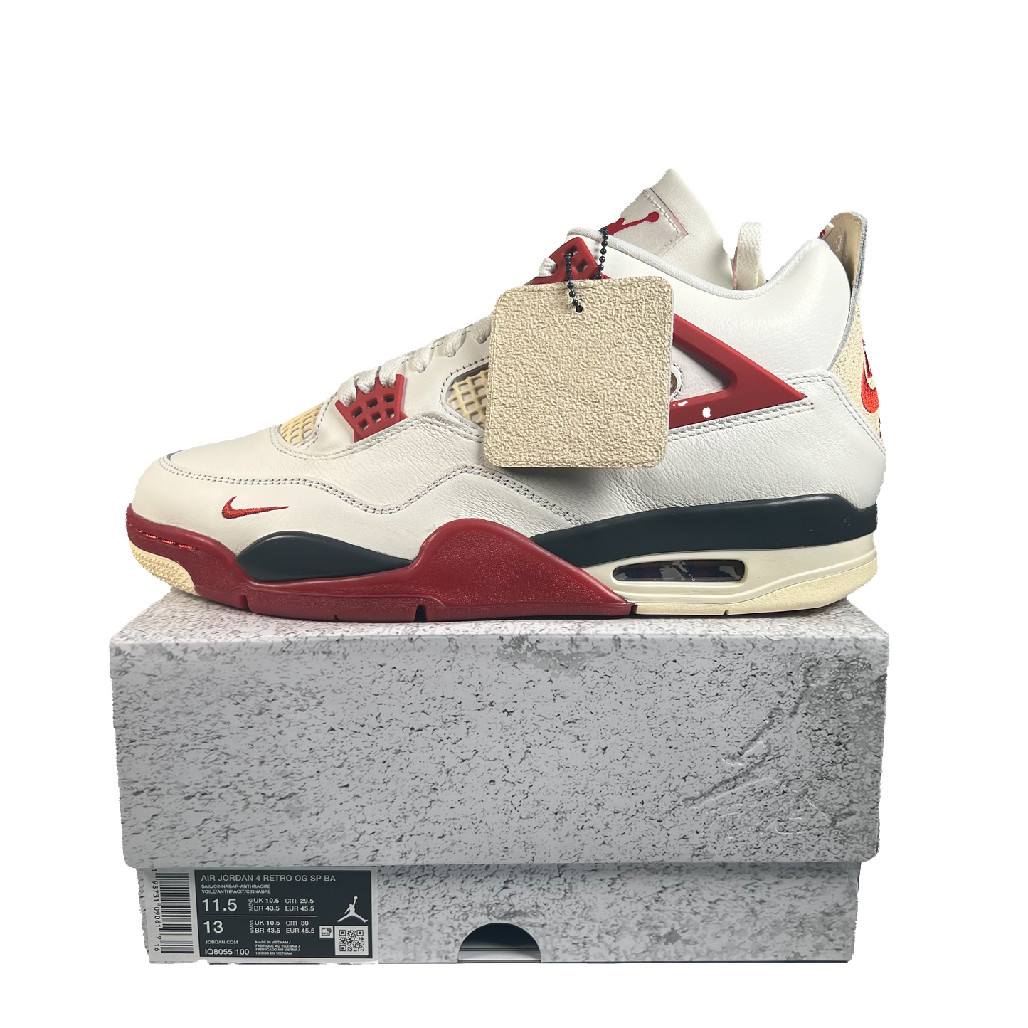 Jordan 4 Nigel Sylvester Brick After Brick (2026) Size 11.5 NEW s22185