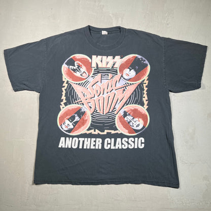 Kiss Sonic Boom Another Classic Washed Black Tee Size XXL USED v19356