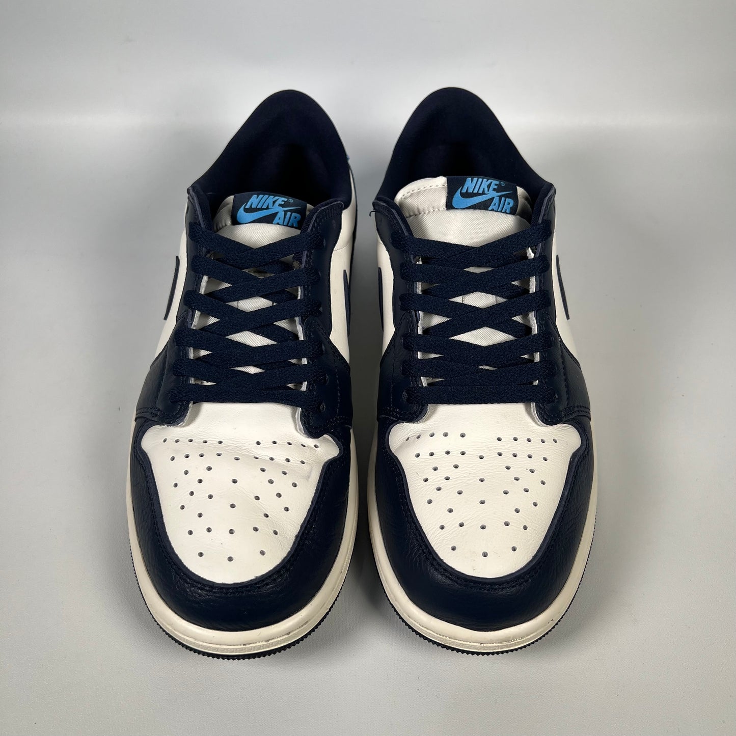 Jordan 1 Low Obsidian (2025) Size 10.5 USED s18185