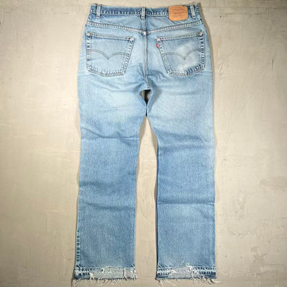 Y2K Levi's 517 Blue Denim Jeans Size 38 USED v20436