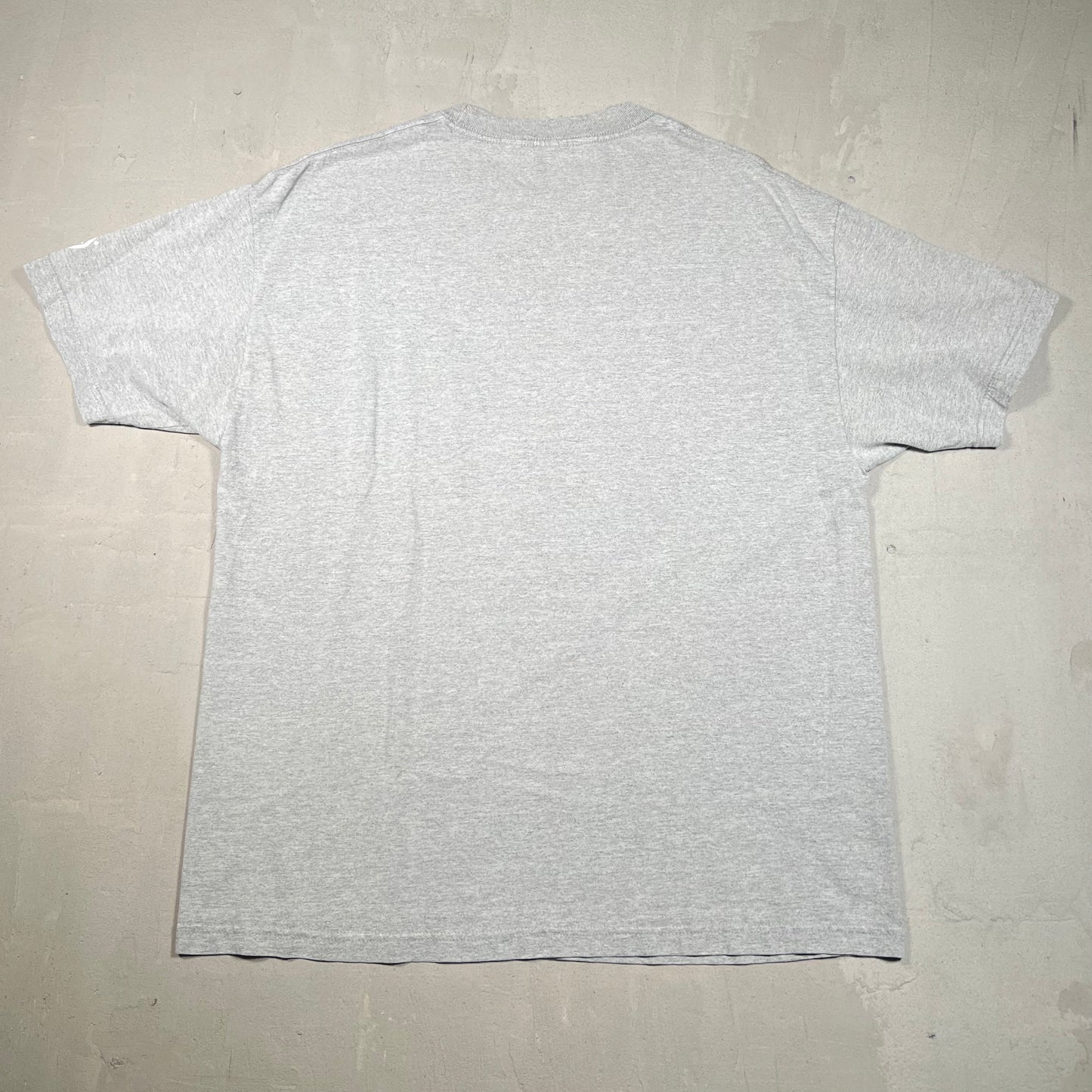 Y2K Ecko "Distribute" Disney Spoof Grey Tee Size XL USED v18975