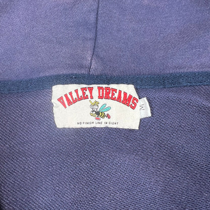 Vale "Army of Dreams" Purple Full Zip Hoodie Size Medium USED x15427