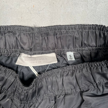 Essentials Fear Of God Nylon Black Running Shorts Size Small NEW x17445