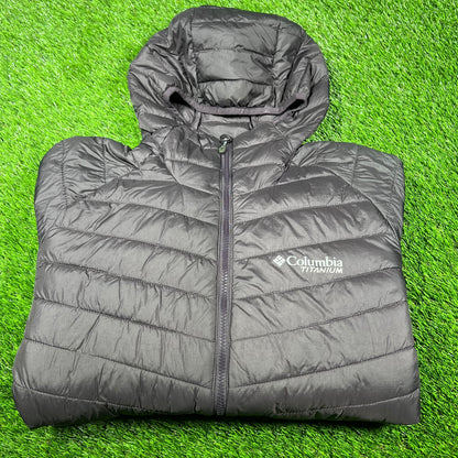 Columbia Purple Rain Jacket Size Large USED v16883